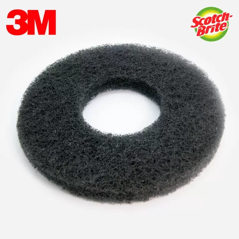 DISQUE NOIR MONOBROSSE / AUTOLAVEUSE 432MM SCOTCH-BRITE 3M (X5)